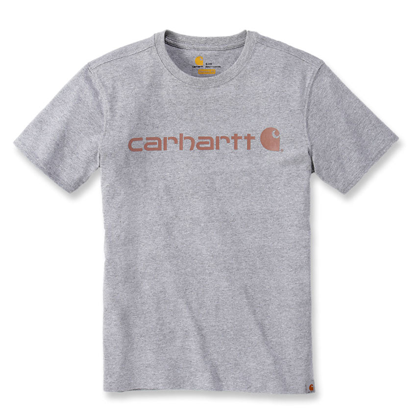Women's LOGO T-SHIRT Heather Grey
