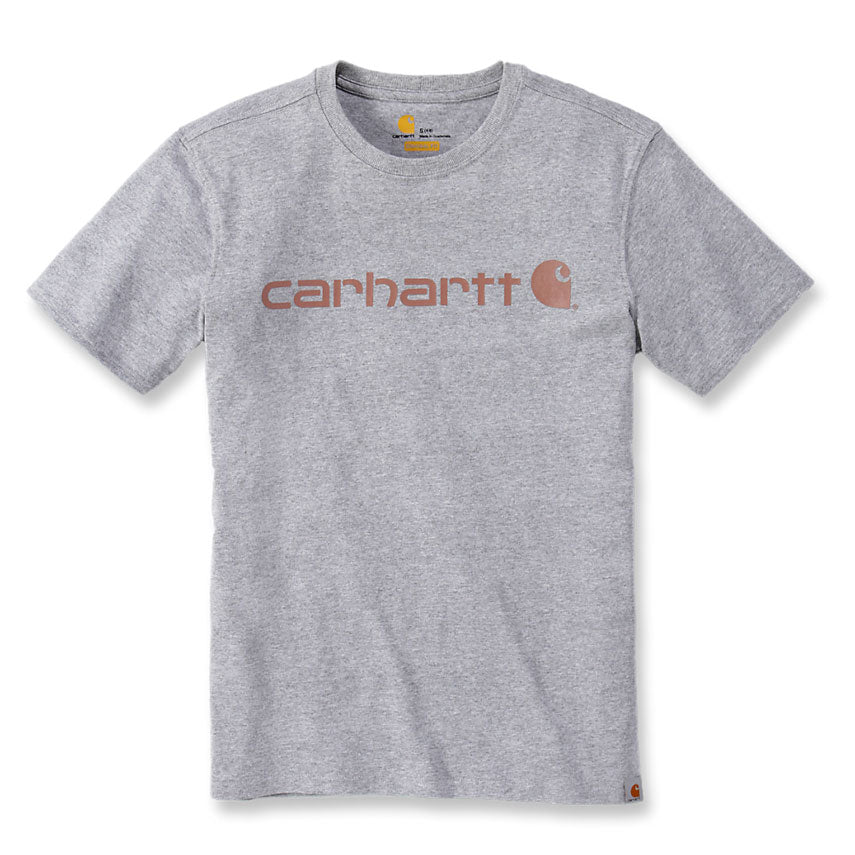 Women's LOGO T-SHIRT Heather Grey