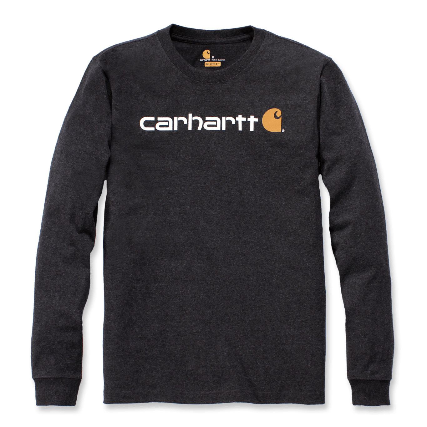 WORKWEAR SIGNATURE GRAPHIC LS T-SHIRT Carbon Heather