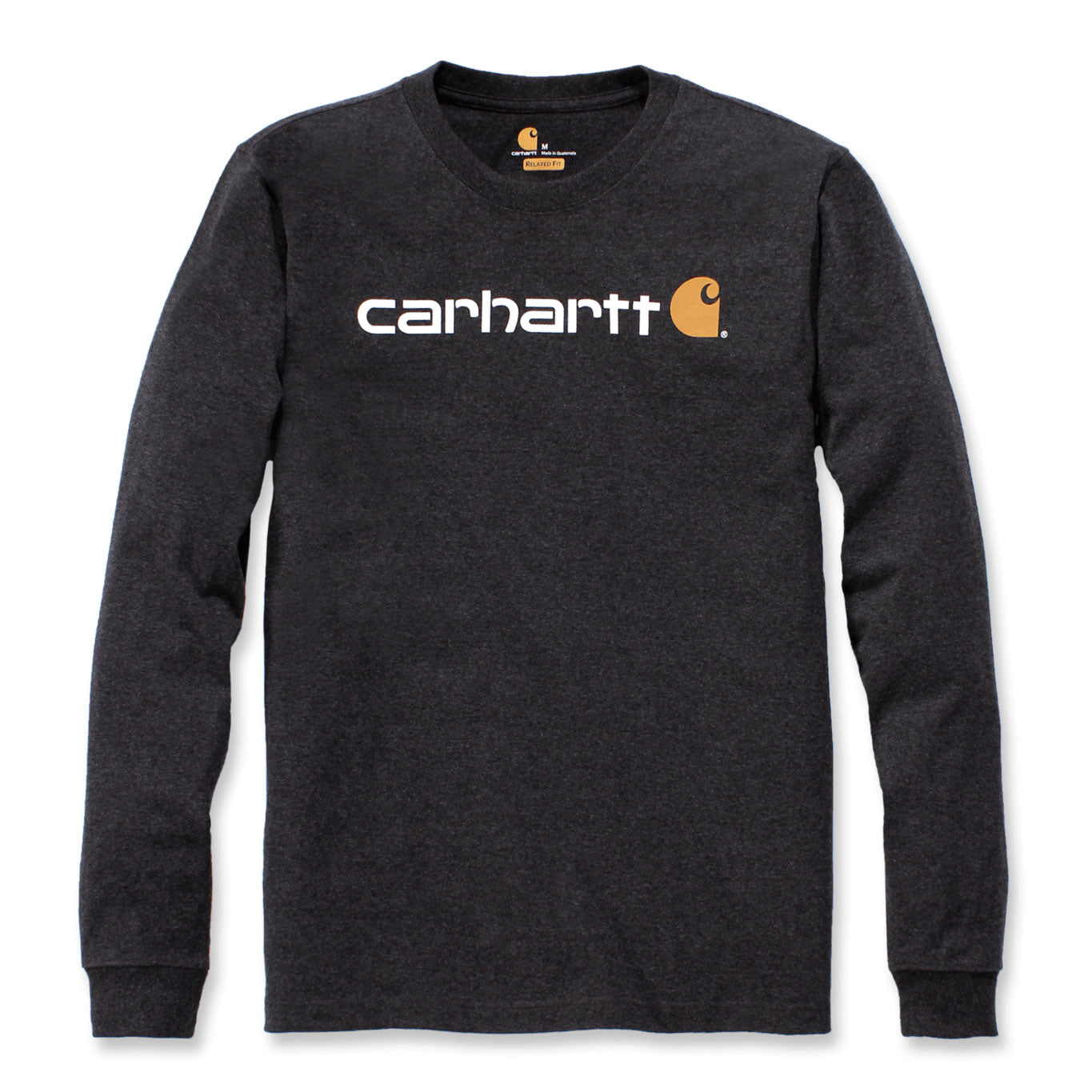 WORKWEAR SIGNATURE GRAPHIC LS T-SHIRT Carbon Heather
