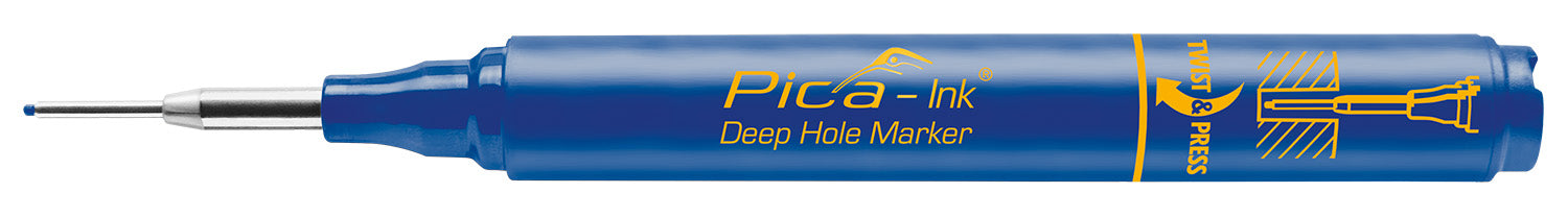 Pica-Ink Marker for Deep Holes 150/41 Blue