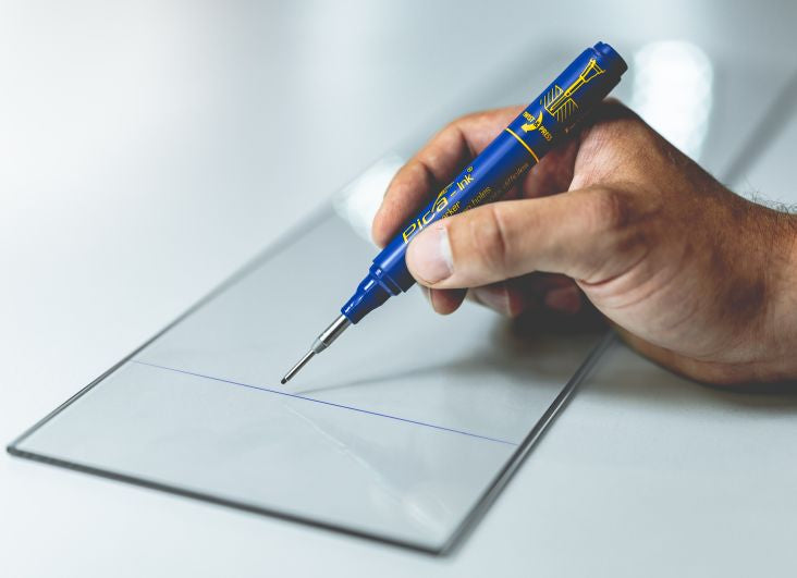 Pica-Ink Marker for Deep Holes 150/41 Blue