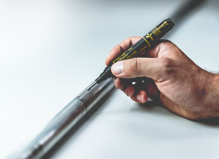 Pica-Ink Marker for Deep Holes 150/46 Black