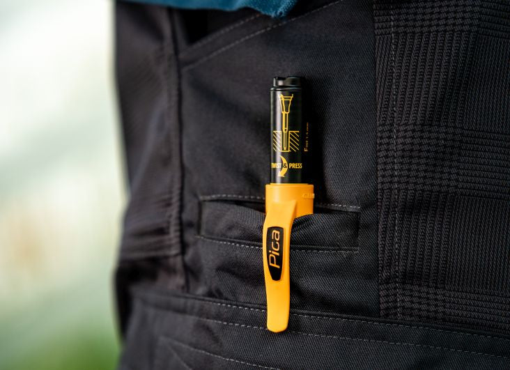 Pica-Ink Marker for Deep Holes 150/46 Black