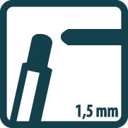 Pica-Ink Marker for Deep Holes 150/41 Blue