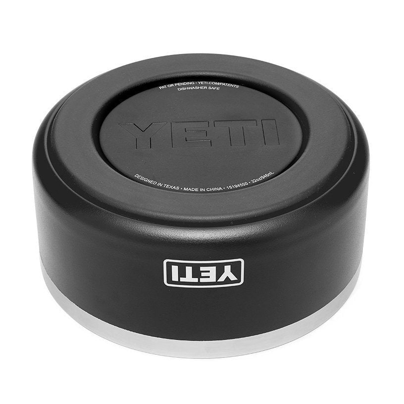 BOOMER 8 DOG BOWL Black