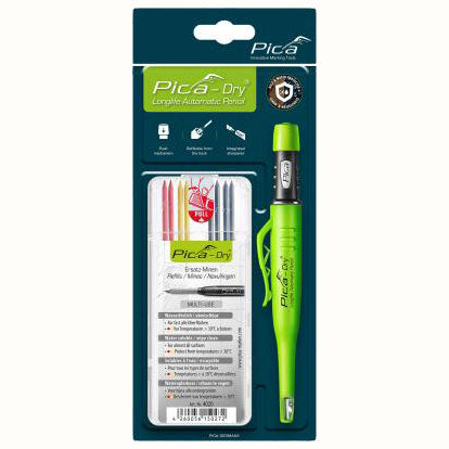 Pica-Dry Bundle w/ Graphite 2B, red, yellow