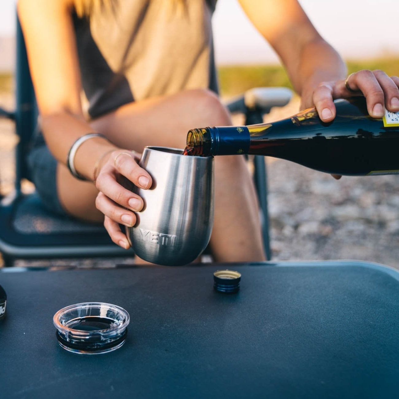 RAMBLER 10 OZ (296 ML) WINE TUMBLER Stainless Steel