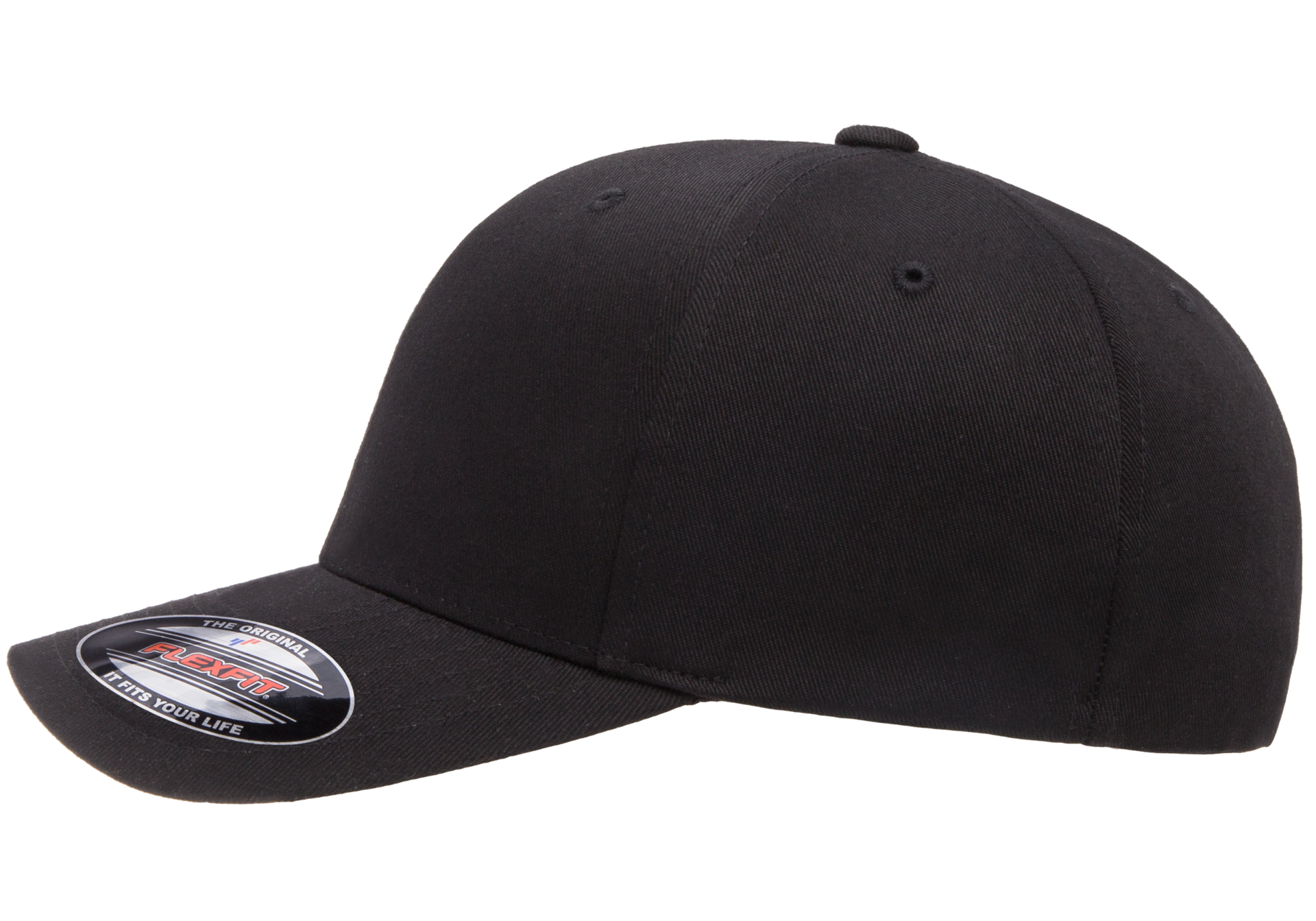 Flexfit Fitted Baseball Cap Black