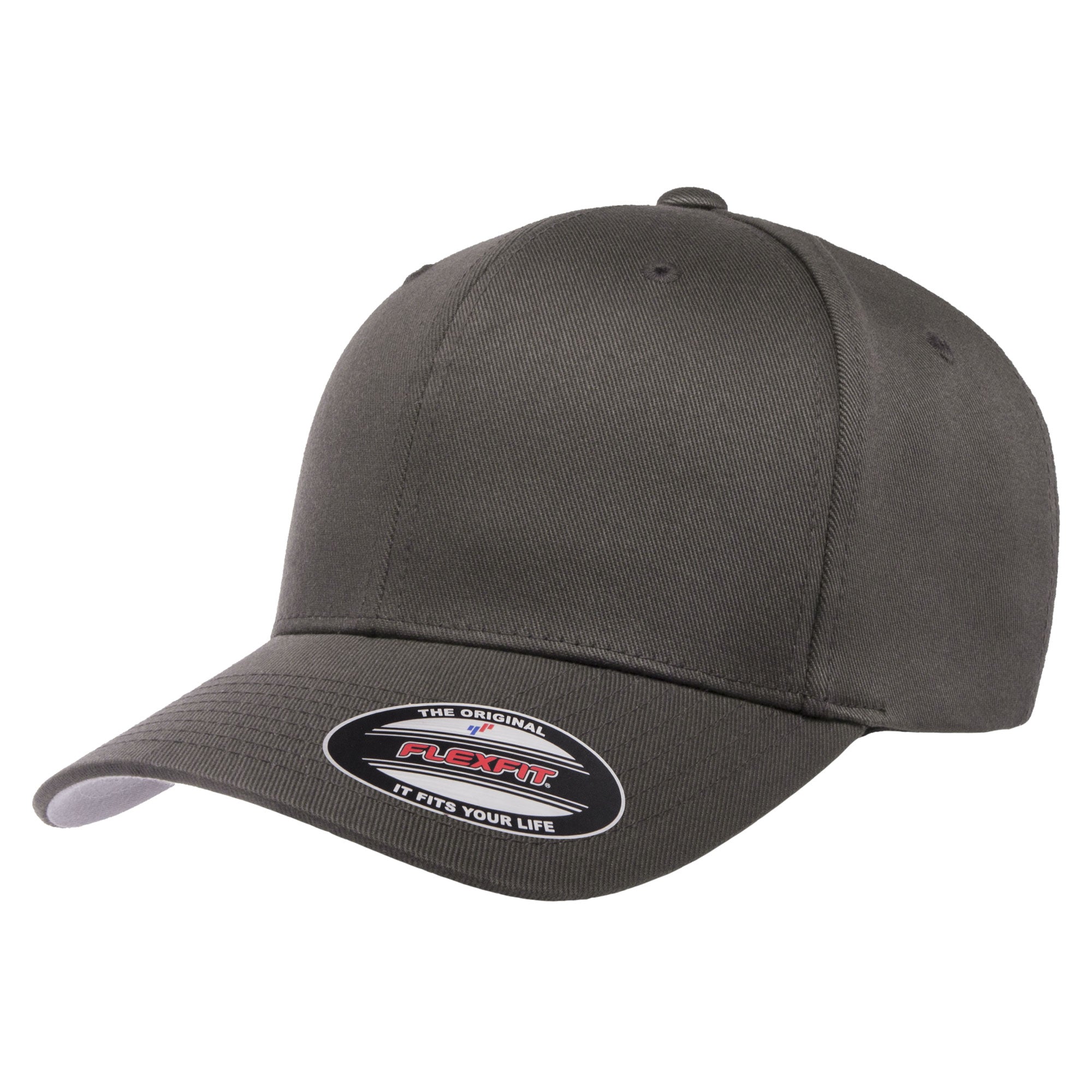 Flexfit Fitted Baseball Cap Dark Grey