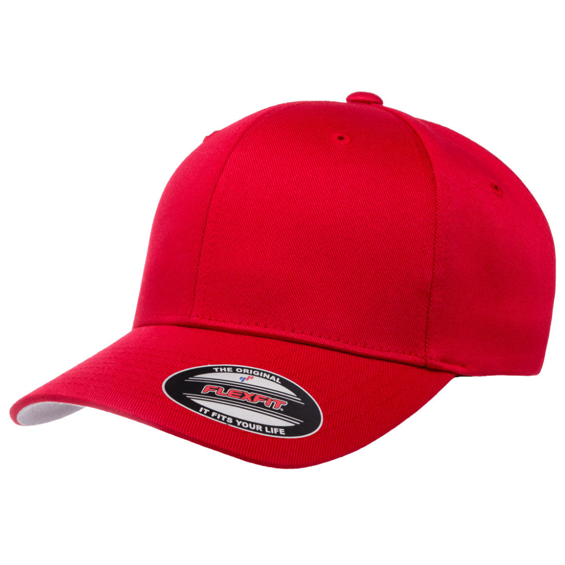 Flexfit Fitted Baseball Cap Red