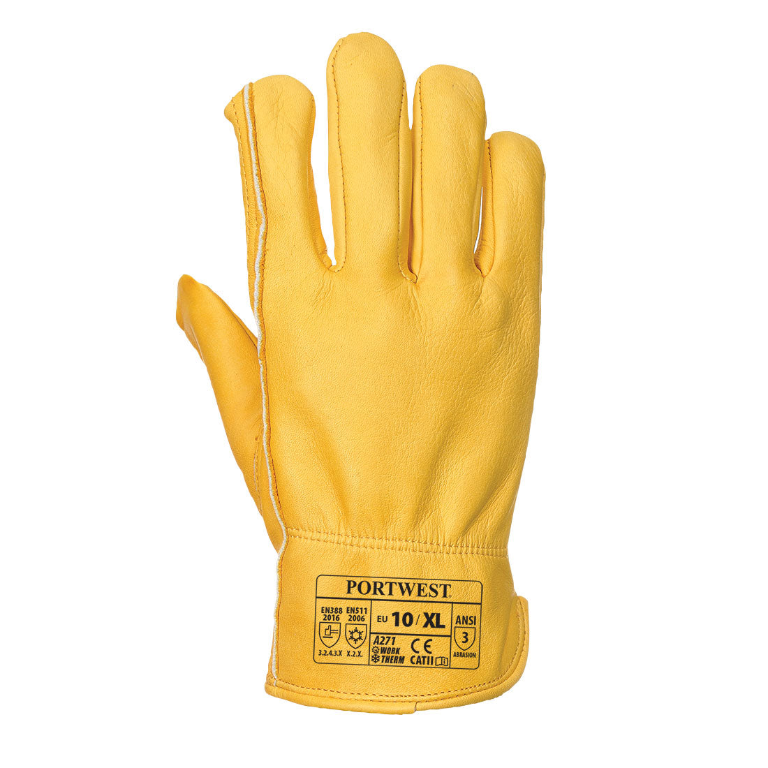 Lined Driver Leather Glove