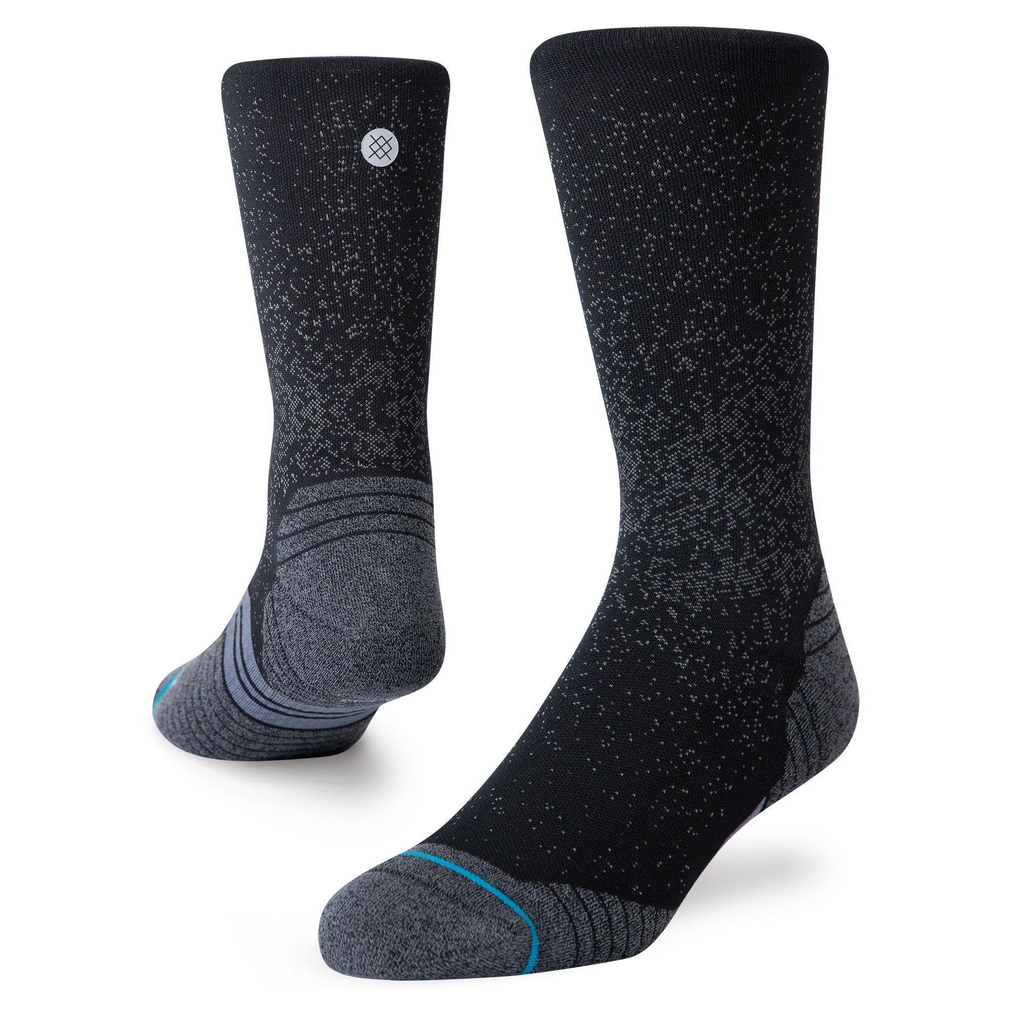 INFIKNIT PERFORMANCE Run Crew Sock Black