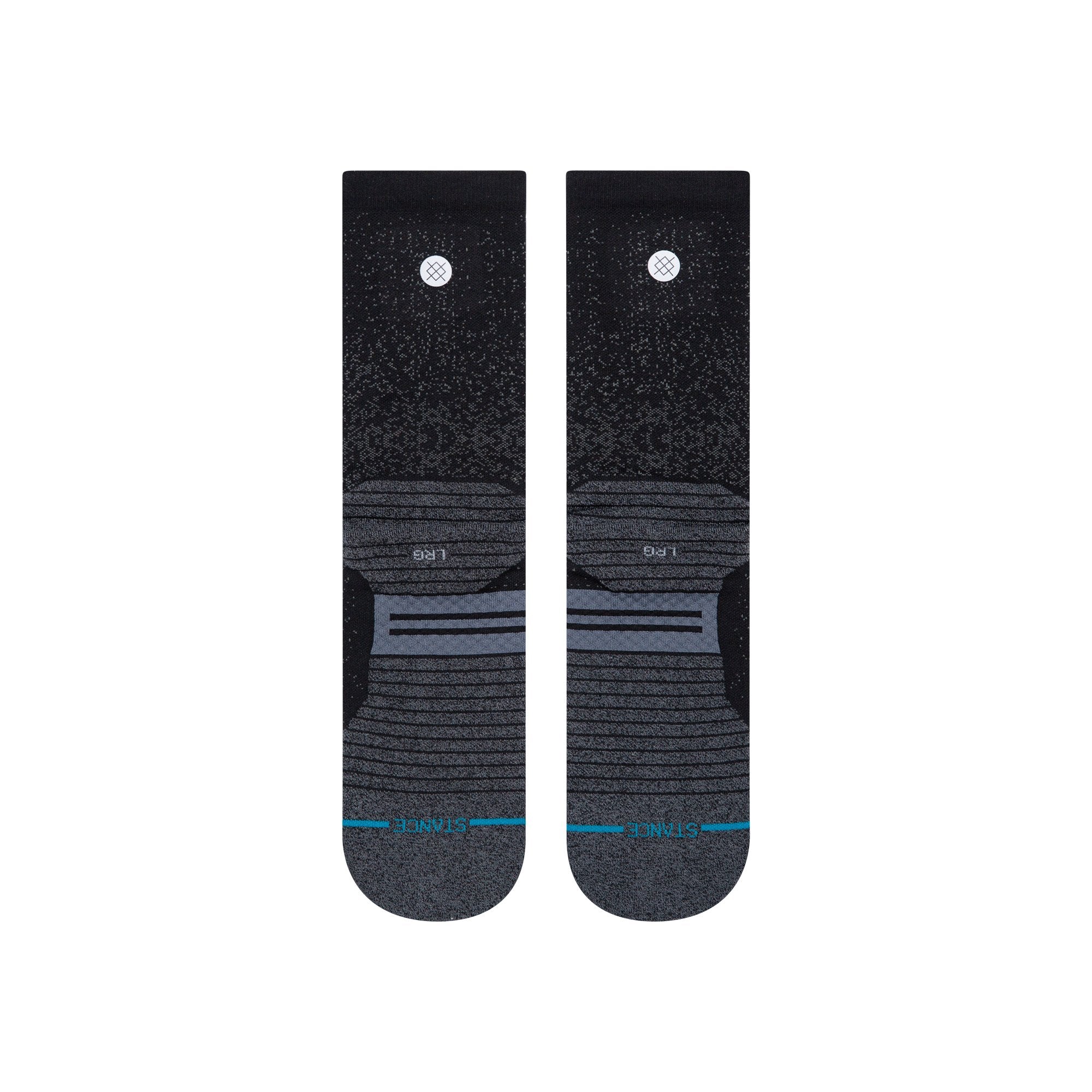 INFIKNIT PERFORMANCE Run Crew Sock Black