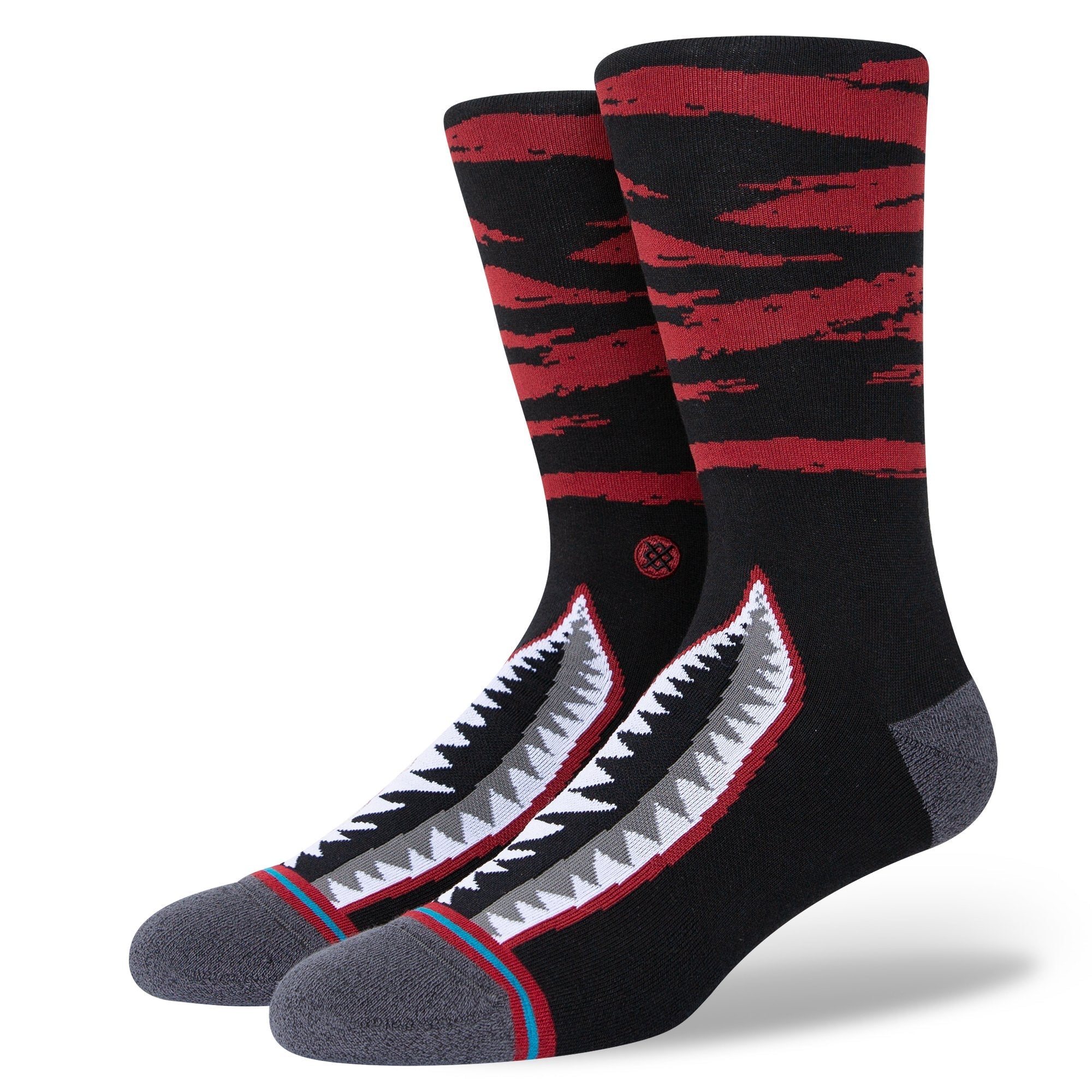 INFIKNIT CASUAL Warbird Red Crew Sock