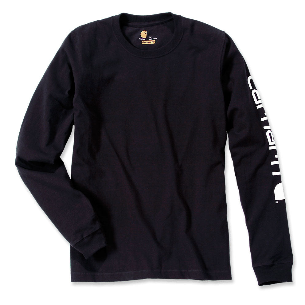 SIGNATURE SLEEVE LOGO LONG-SLEEVE T-SHIRT Black