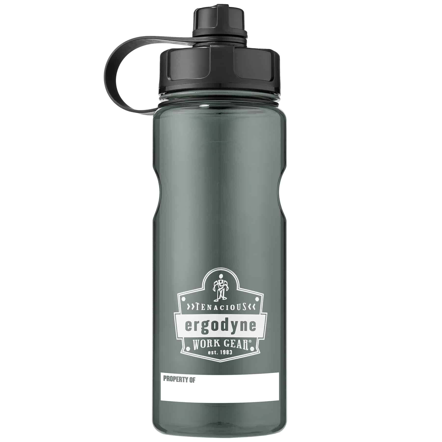 Chill-Its® BPA-Free Water Bottle 1 Litre Grey
