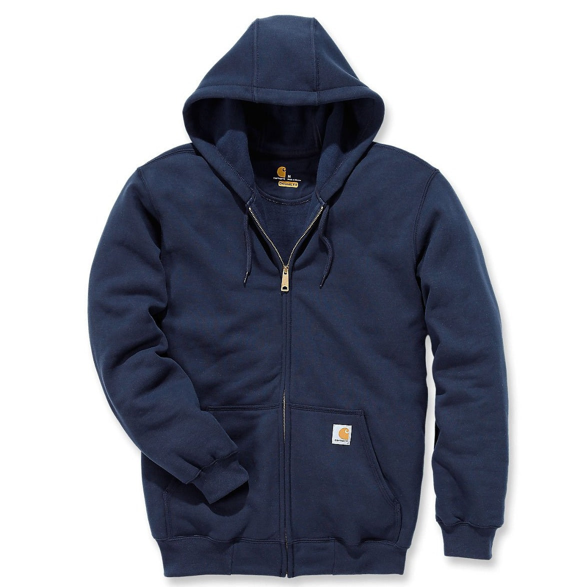 MIDWEIGHT ZIP FRONT HOODIE New Navy