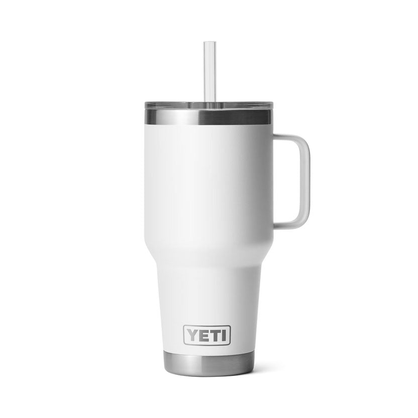 RAMBLER® 35 OZ (994 ML) STRAW MUG White