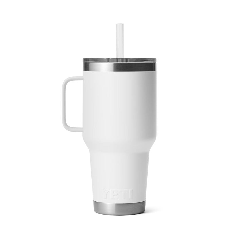 RAMBLER® 35 OZ (994 ML) STRAW MUG White
