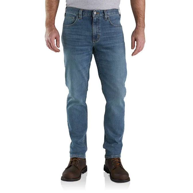 Rugged Flex Relaxed Fit Low Rise Tapered Jeans Arcadia