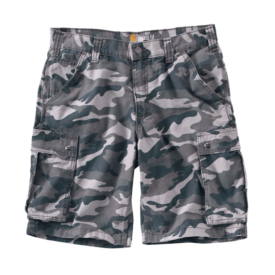 RUGGED CARGO CAMO SHORT Grey Camo