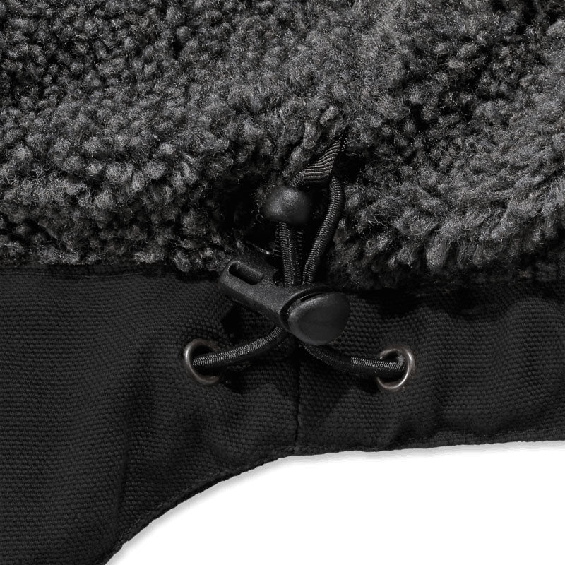 BARTLETT SHERPA-LINED JACKET Black