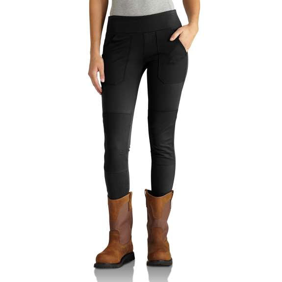 FORCE® FITTED MIDWEIGHT UTILITY LEGGING Black