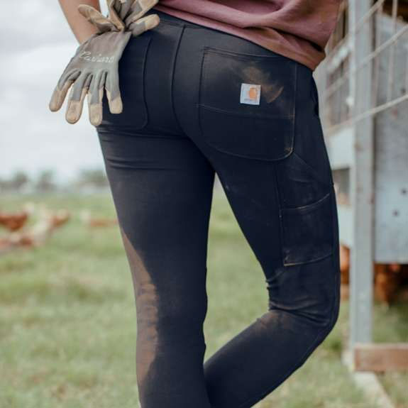 FORCE® FITTED MIDWEIGHT UTILITY LEGGING Black
