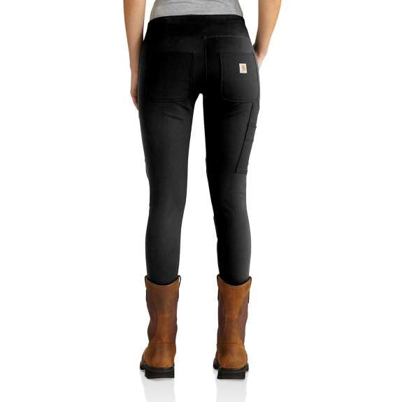 FORCE® FITTED MIDWEIGHT UTILITY LEGGING Black