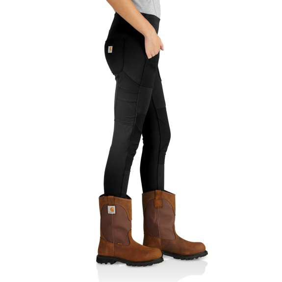 FORCE® FITTED MIDWEIGHT UTILITY LEGGING Black