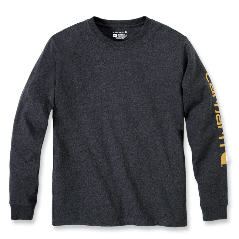 SIGNATURE SLEEVE LOGO LONG-SLEEVE T-SHIRT Carbon Heather