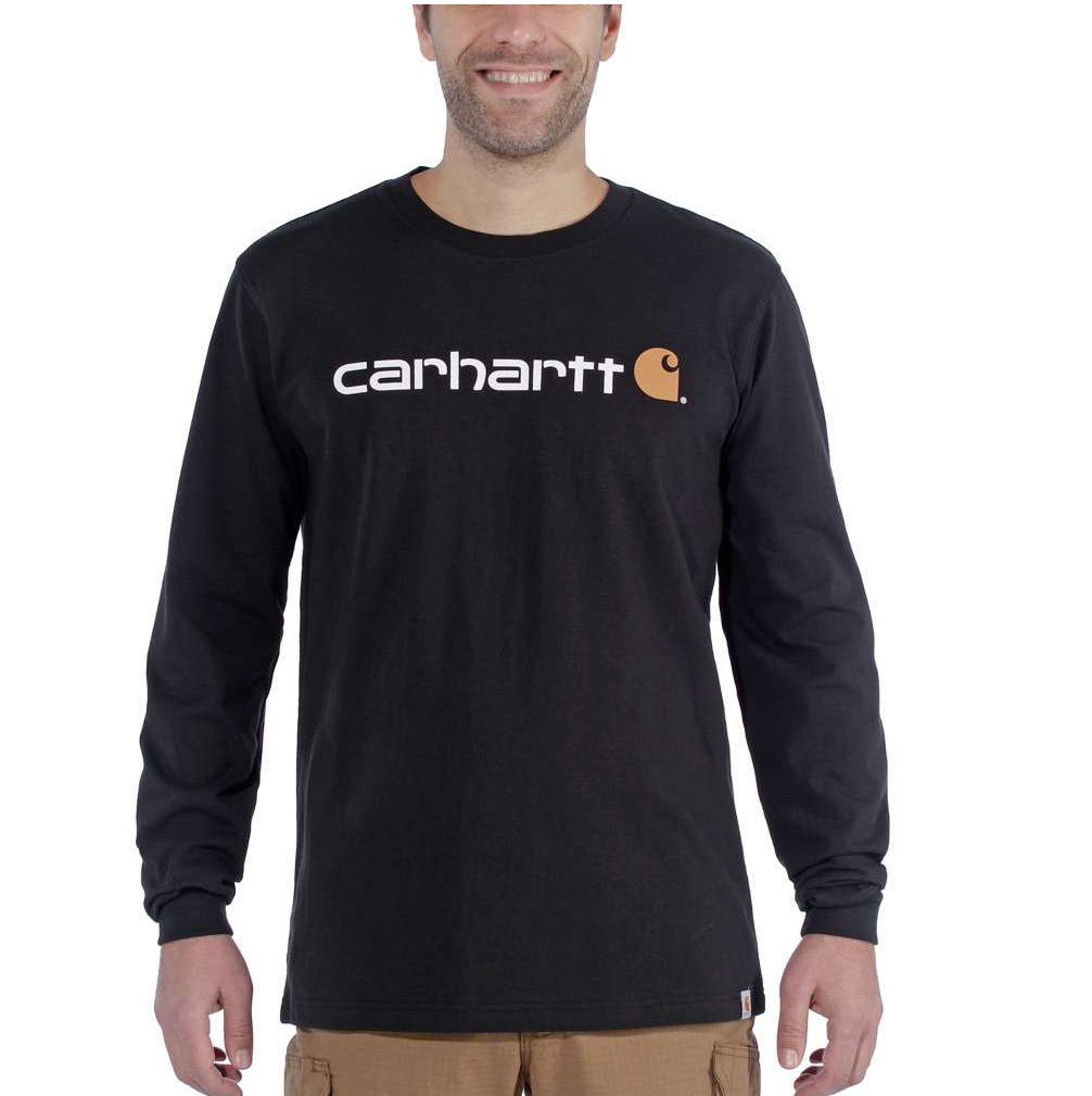 WORKWEAR SIGNATURE GRAPHIC LS T-SHIRT Black
