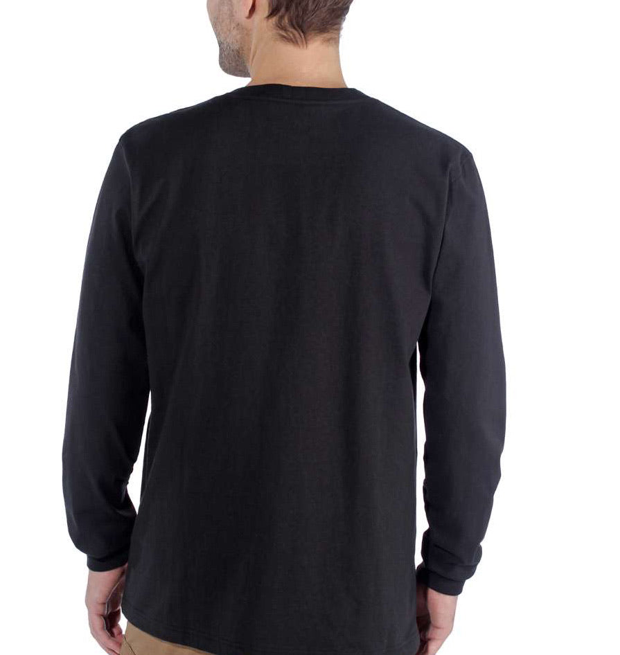 WORKWEAR SIGNATURE GRAPHIC LS T-SHIRT Black