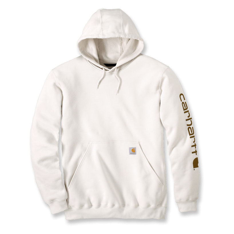 MIDWEIGHT SLEEVE LOGO HOODIE Malt