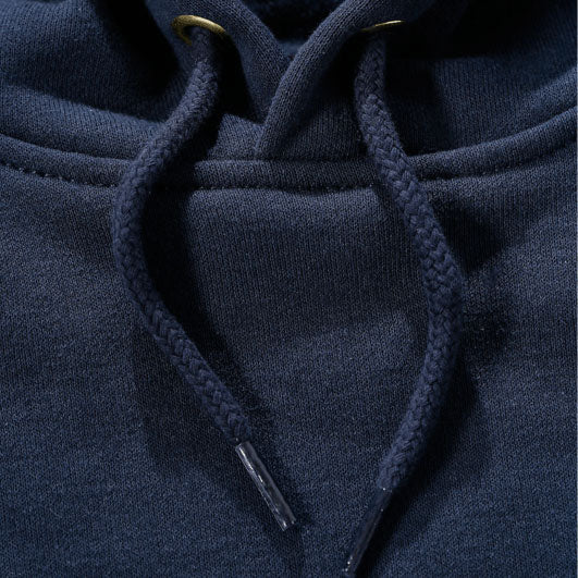 Midweight Signature Sleeve Logo Hoodie New Navy