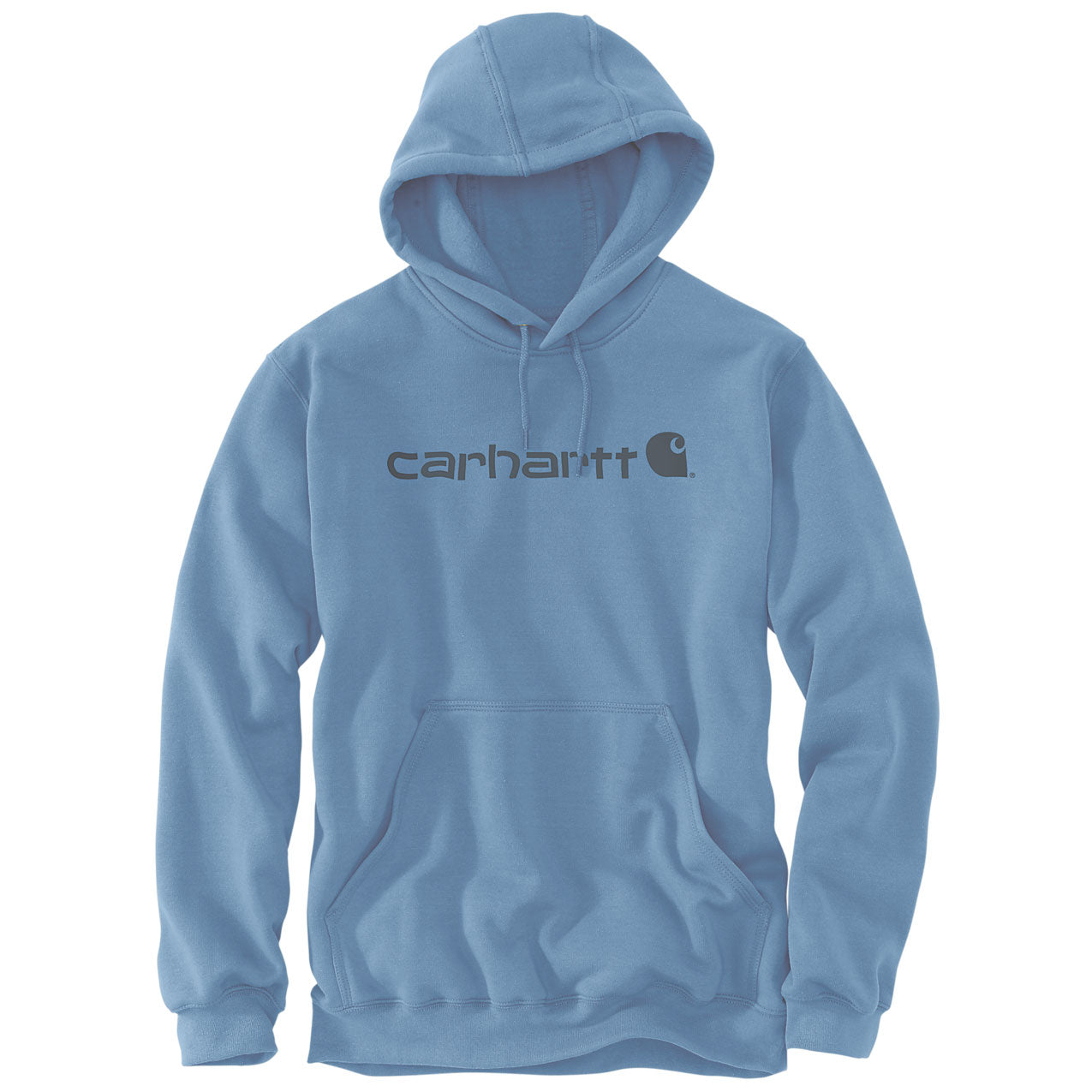 Signature Logo Midweight Hoodie Coastal Heather