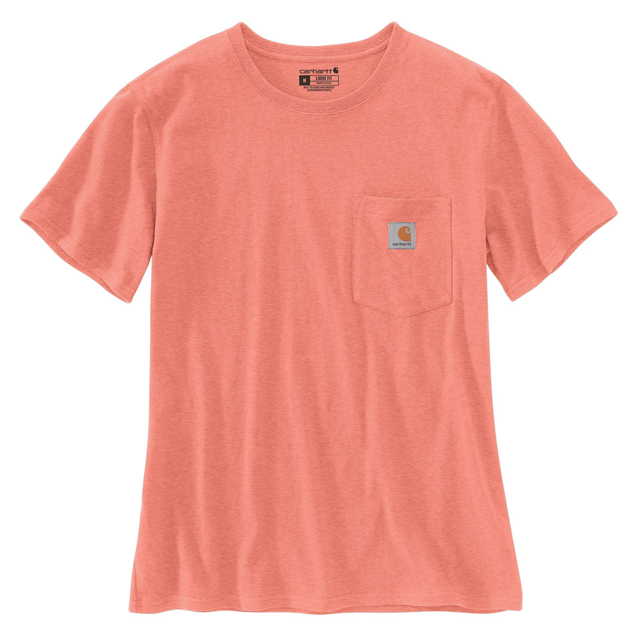 Women's POCKET T-SHIRT Hibiscus Heather