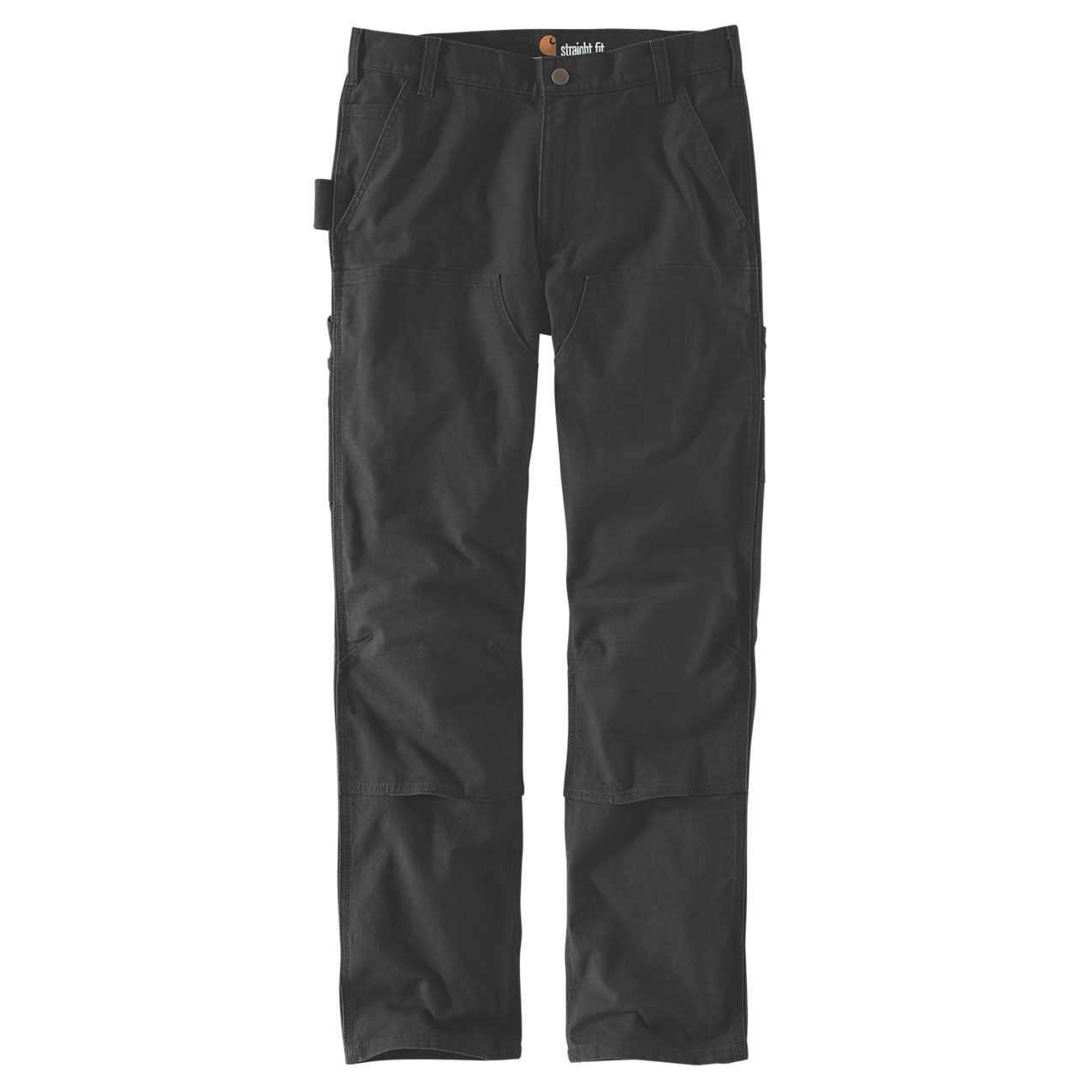 STRAIGHT FIT STRETCH DUCK DOUBLE FRONT Black
