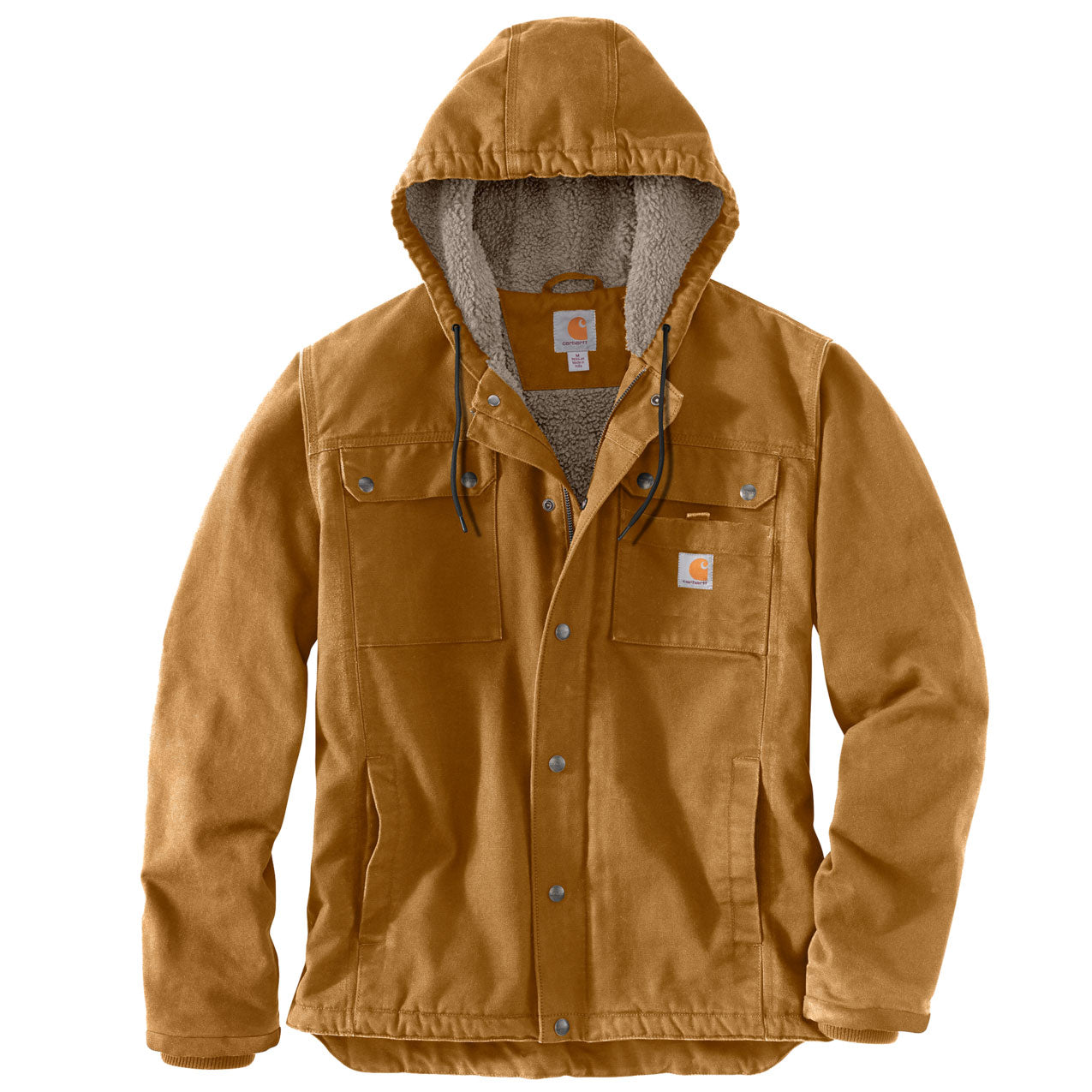 BARTLETT SHERPA-LINED JACKET Carhartt Brown