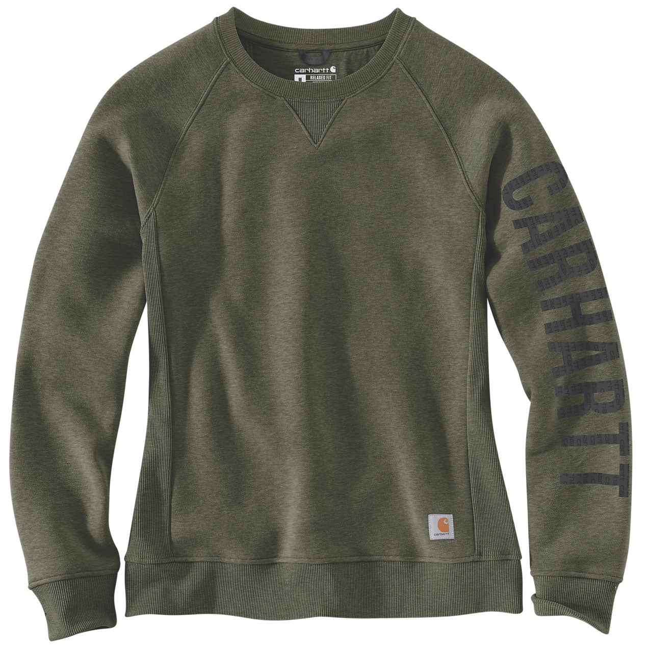 WOMENS CLARKSBURG CREWNECK SWEATSHIRT Basil Heather
