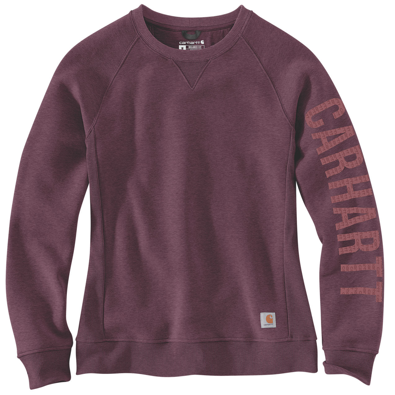 WOMENS CLARKSBURG CREWNECK SWEATSHIRT Blackberry Heather