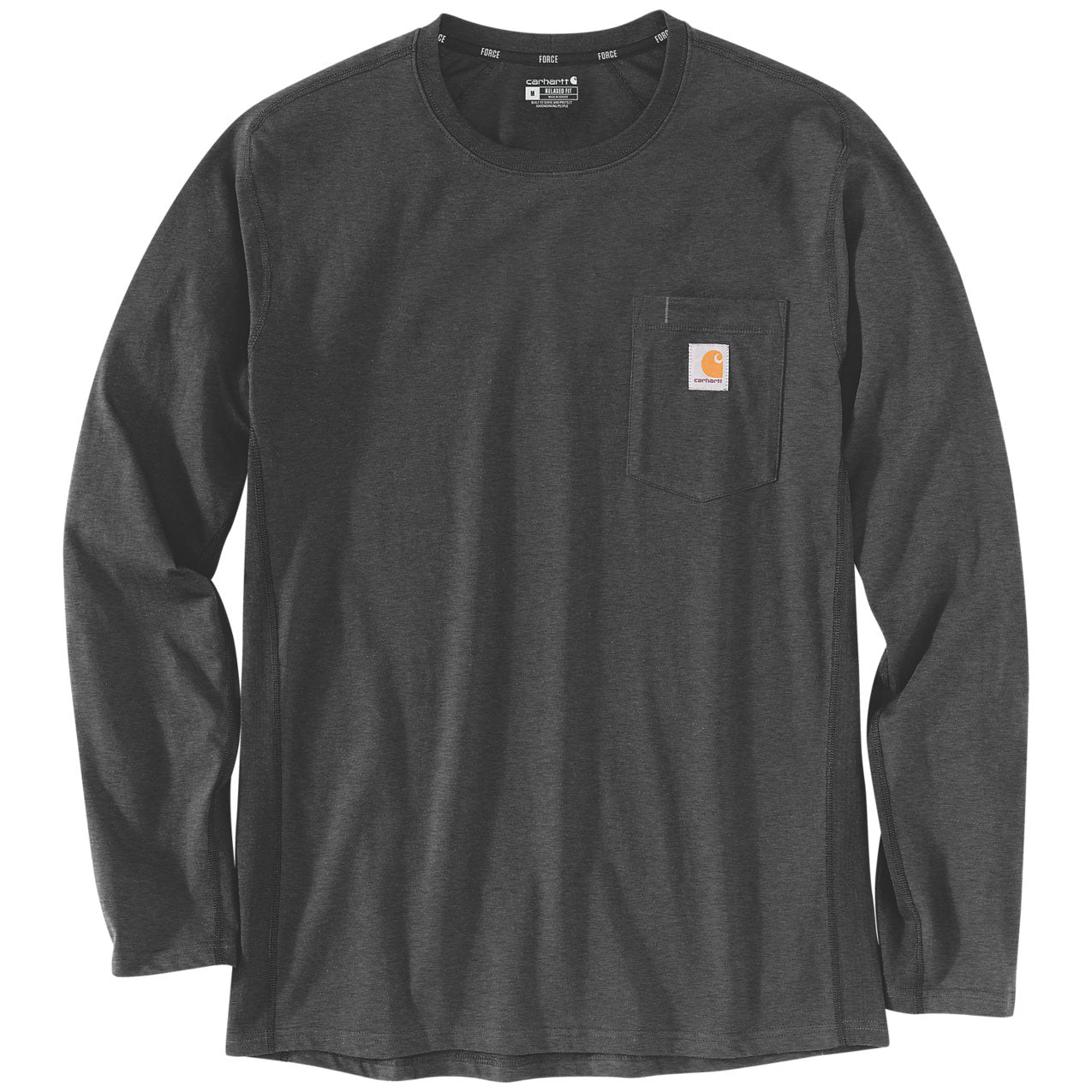 Force Flex LONG SLEEVE Pocket T-Shirt Carbon Heather