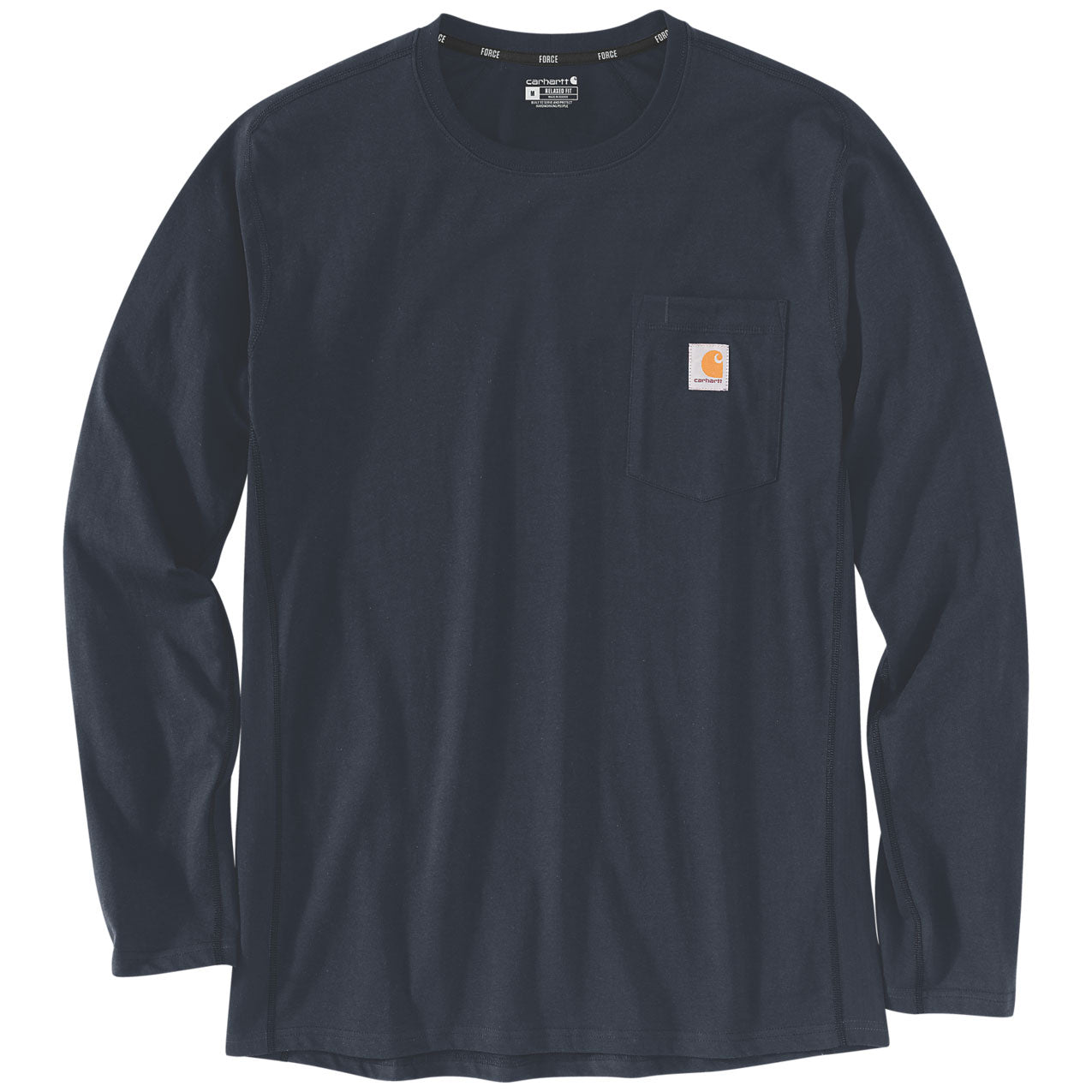 Force Flex LONG SLEEVE Pocket T-Shirt Navy