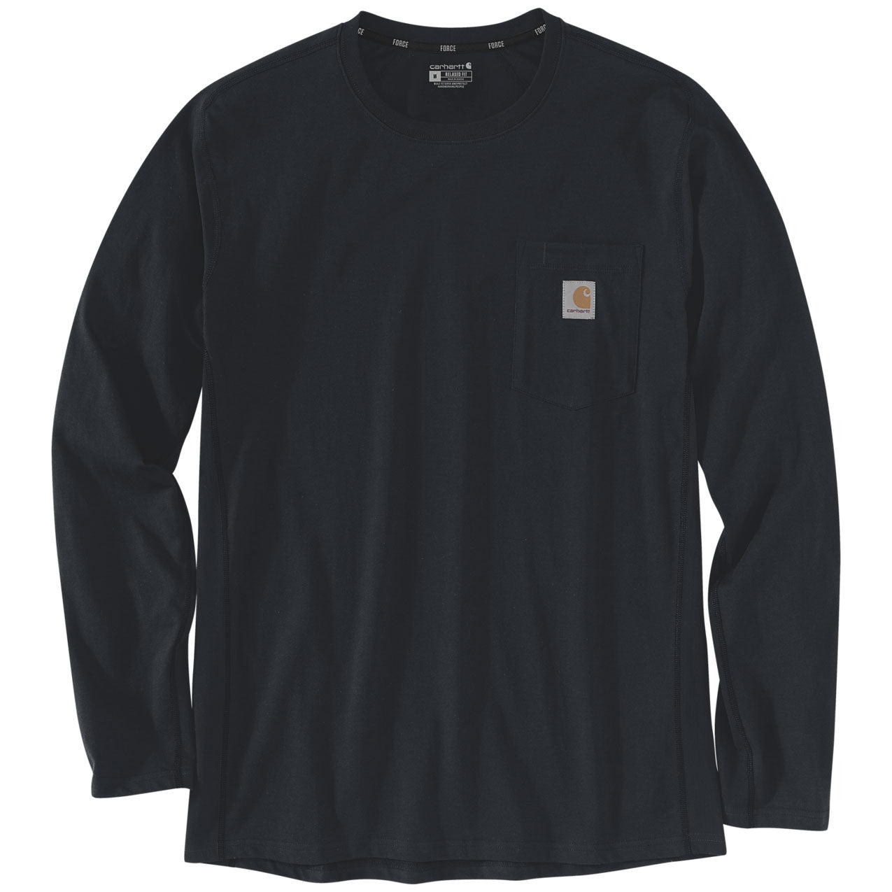Force Flex LONG SLEEVE Pocket T-Shirt Black