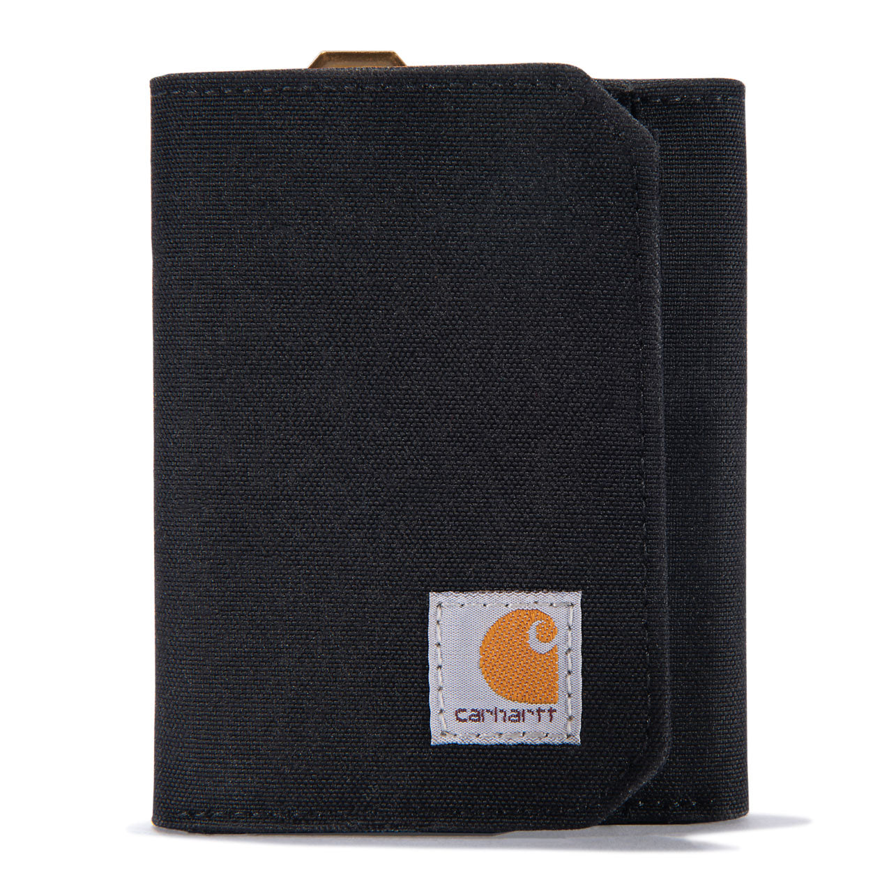 NYLON DUCK TRIFOLD WALLET Black