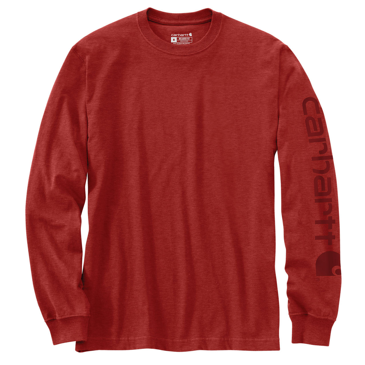 SIGNATURE SLEEVE LOGO LONG-SLEEVE T-SHIRT Chili Pepper Heather