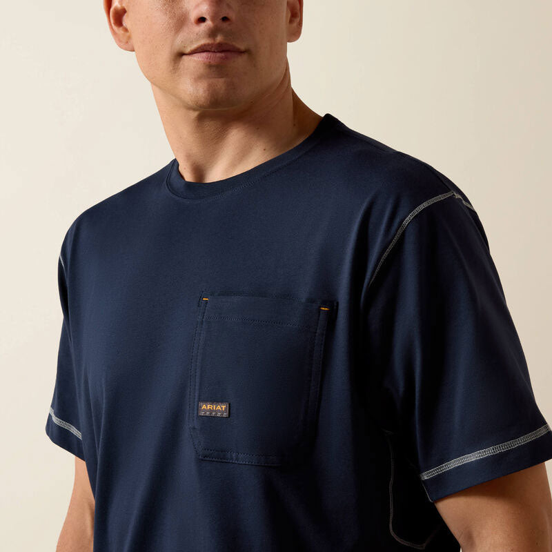 REBAR WORKMAN T-SHIRT Navy