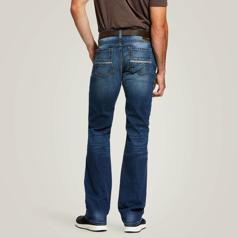 M7 ROCKER STRETCH NASSAU STACKABLE STRAIGHT LEG JEAN Summit