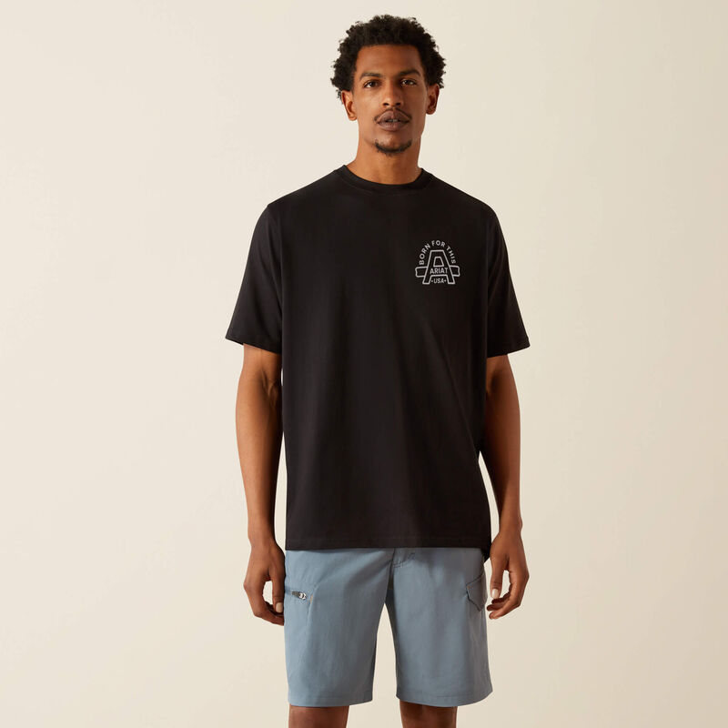 REBAR COTTON STRONG HARDHEAD T-SHIRT Black